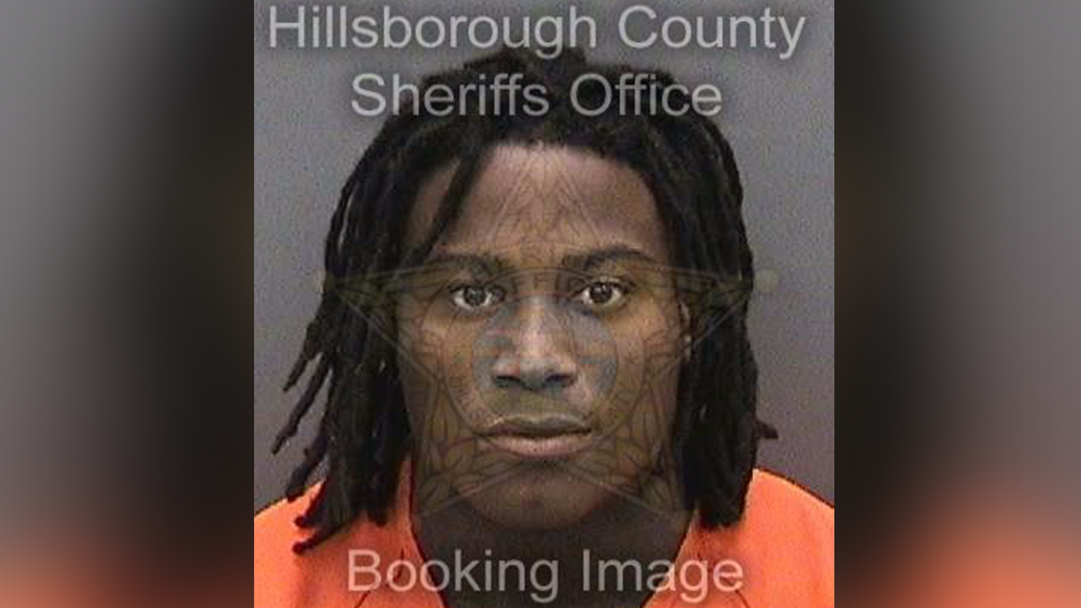 Reuben Foster is seen in a booking photo from the Hillsborough County (Fla.) Sheriff’s Office on Saturday, Nov. 24, 2018. The San Francisco 49ers linebacker was arrested by Tampa Police on suspicion of domestic battery and is being held without bail.