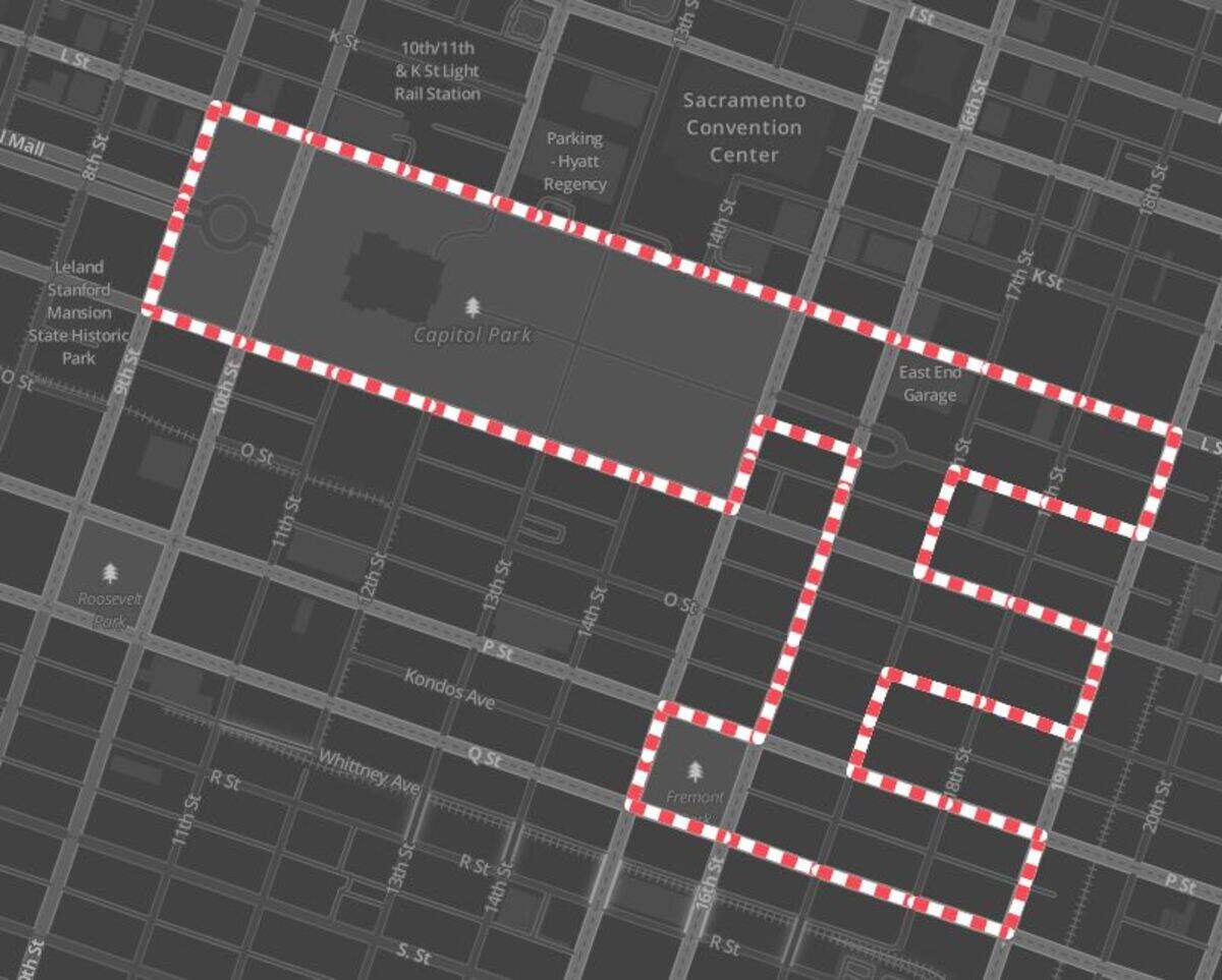 The Kaiser Permanente Women’s Fitness Festival 2023 will close major Sacramento roadways from as early as 7 a.m. on Sunday. Here’s a map of the affected streets.
