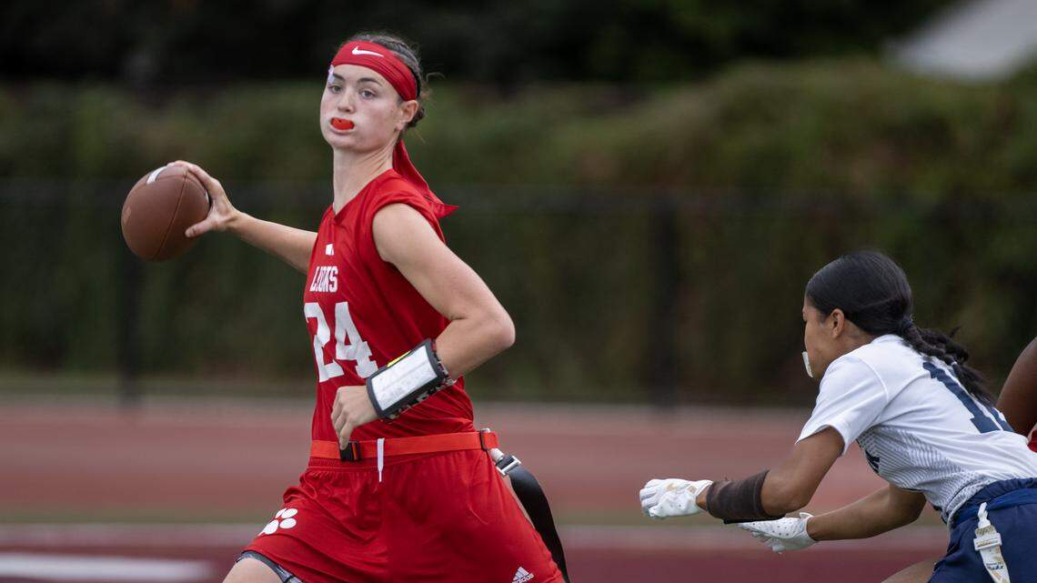 McClatchy star QB Daisy Throckmorton signs to play college flag football in CA