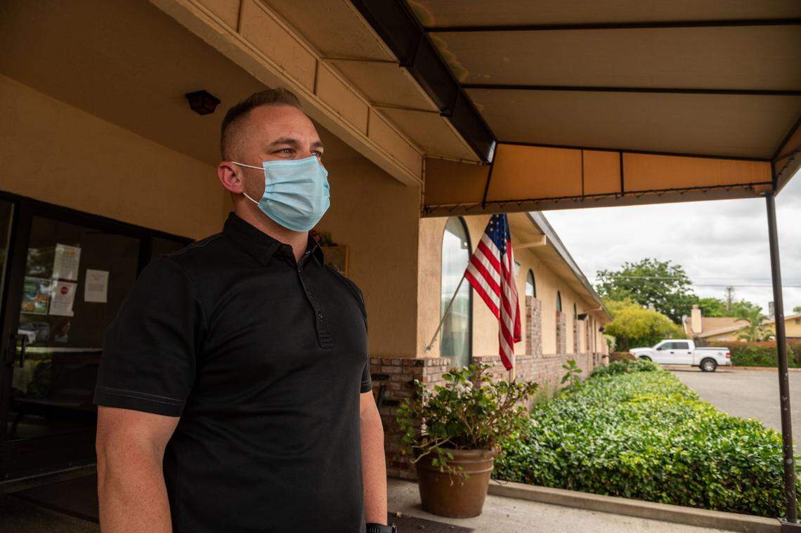 Kenneth “Rusty” Blankenfeld, photographed May 14, 2020, took over as the administrator at City Creek Post Acute –formerly Saint Claire’s Nursing Center – when Kalesta Health Care Group bought the south Sacramento facility last year.