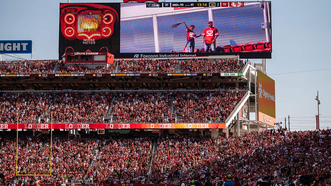 San Francisco 49ers and fans alike bake at Levi’s Stadium amid Northern California heat wave