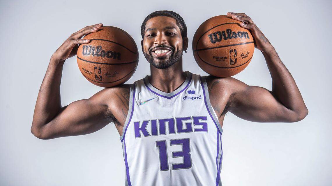 Sacramento Kings forward Tristan Thompson is entertaining teammates and endearing himself to Kings fans with energy and leadership skills learned from LeBron James.