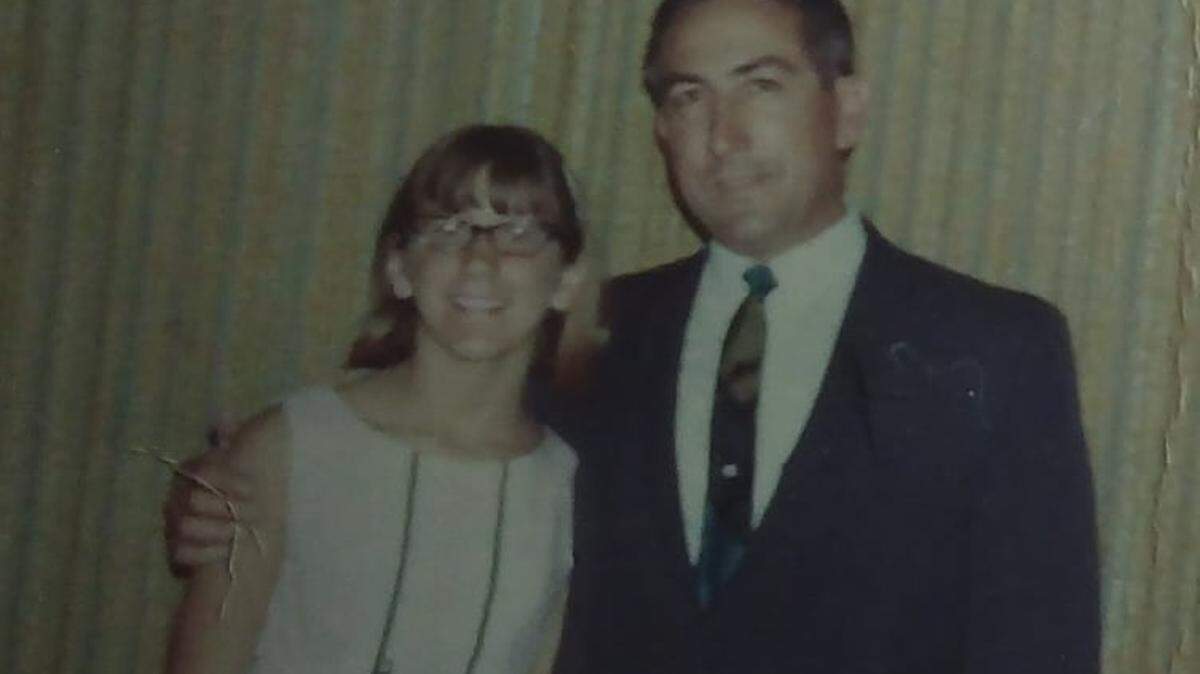 Louise LaBianca and her dad, Leno.