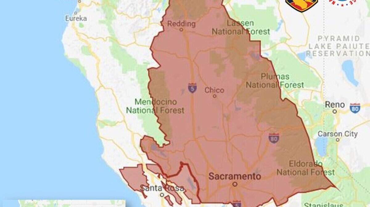 Cal Fire issued a Red Flag Warning for the Sacramento Valley and parts of the Bay Area to begin Nov. 7 and continue through Nov. 9, 2018.