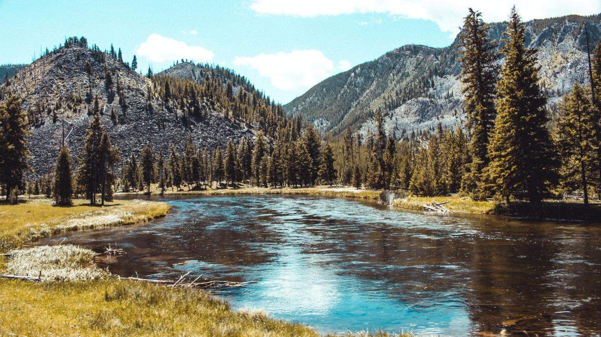 Yellowstone National Park is shown. Veterans and their families can access the nation’s parks and public lands free for the rest of their lives, the National Park Service said.