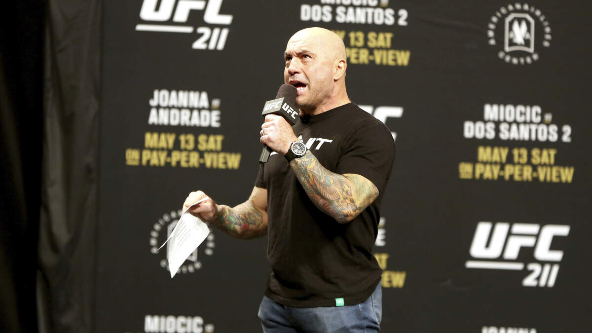 Joe Rogan will visit Sacramento in December to complete “The Sacred Clown Tour.”