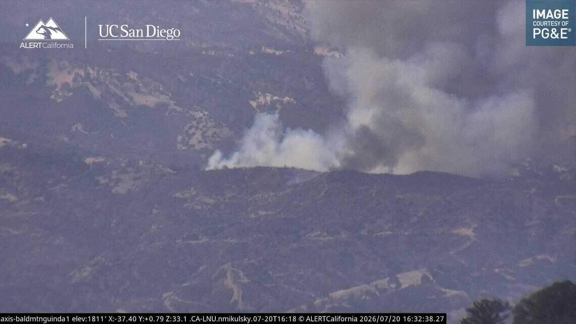 15-acre Rumsey Fire ignited north of Yolo-Colusa County line, Cal Fire says