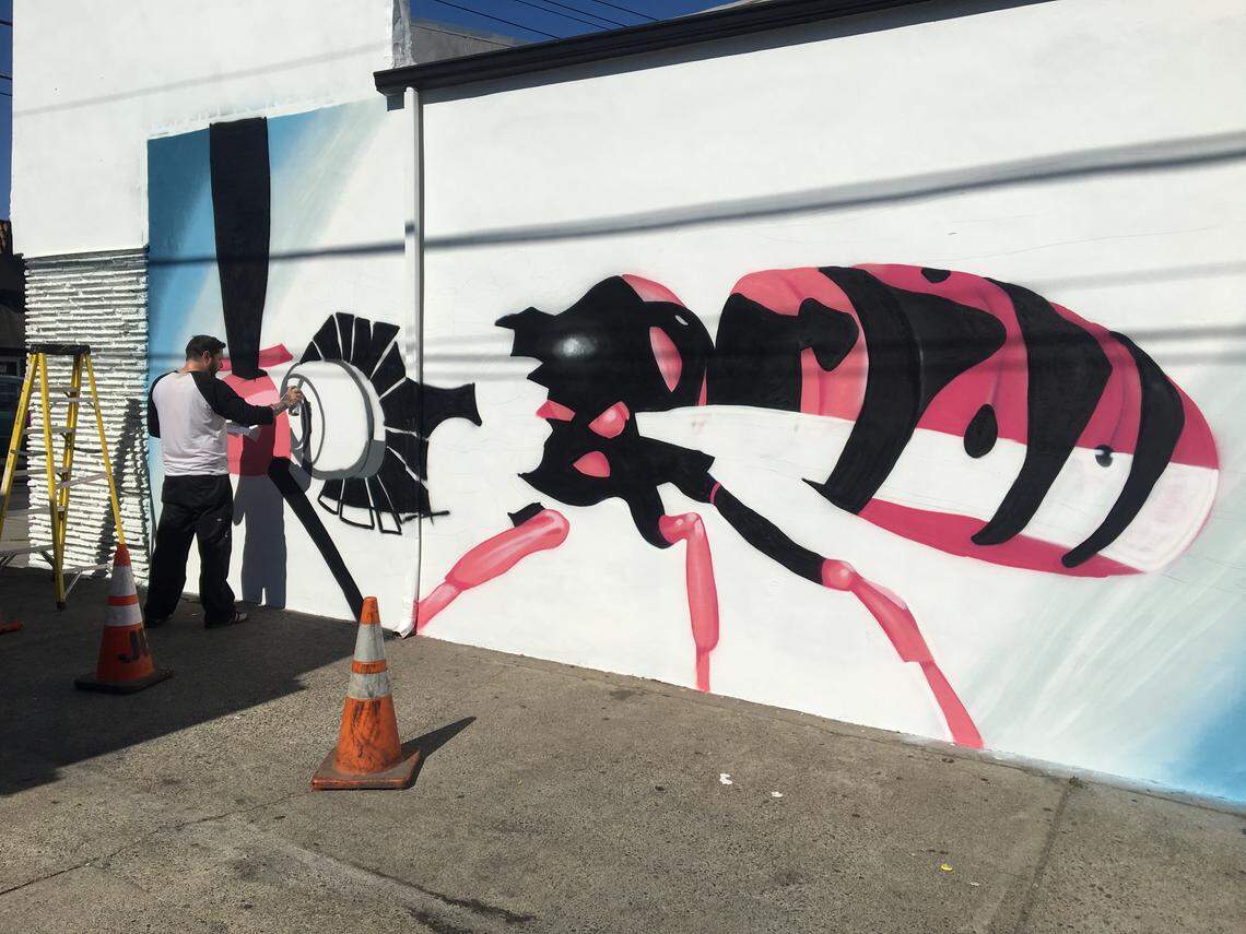 Now a painter with an international fan-base, whose profited off original surrealist prints for twenty years, Robert Bowen, from San Francisco, started his fine arts career as an outlaw graffiti artist.