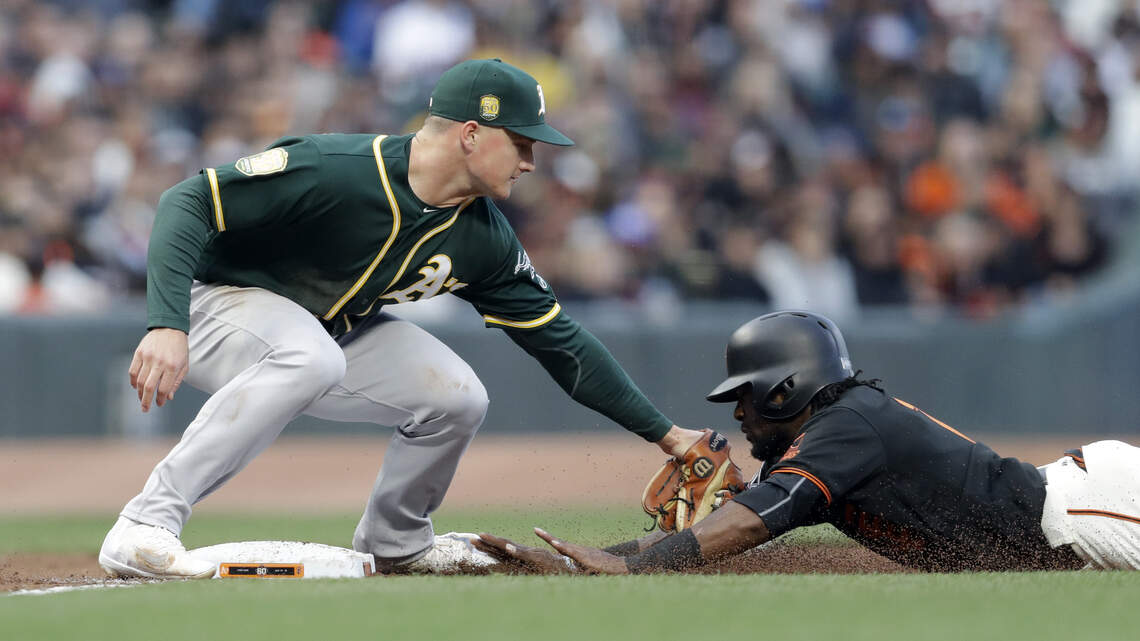 A’s and Giants 2019 schedules are out. Here’s when they meet in the Bay Bridge Series