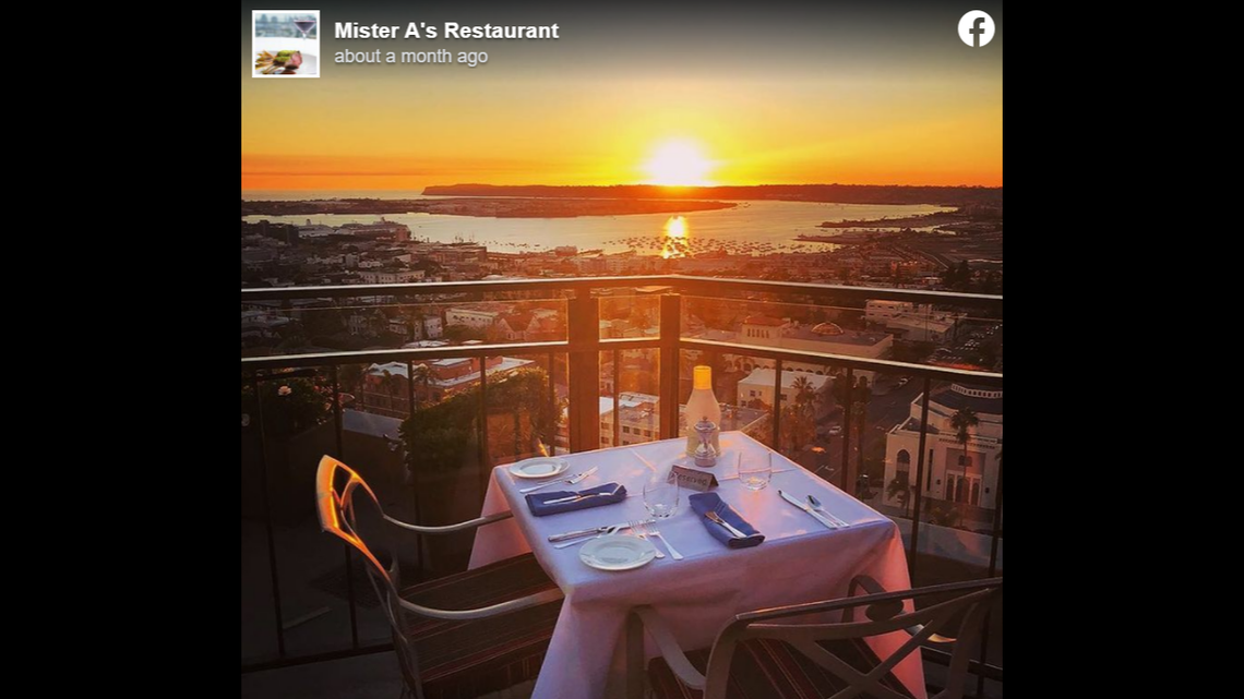 California has 11 of the most romantic places to eat in United States, according to an OpenTable study.