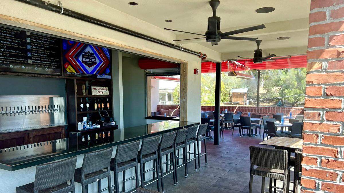 Old Town Pizza in Auburn has opened a full-service rooftop bar.