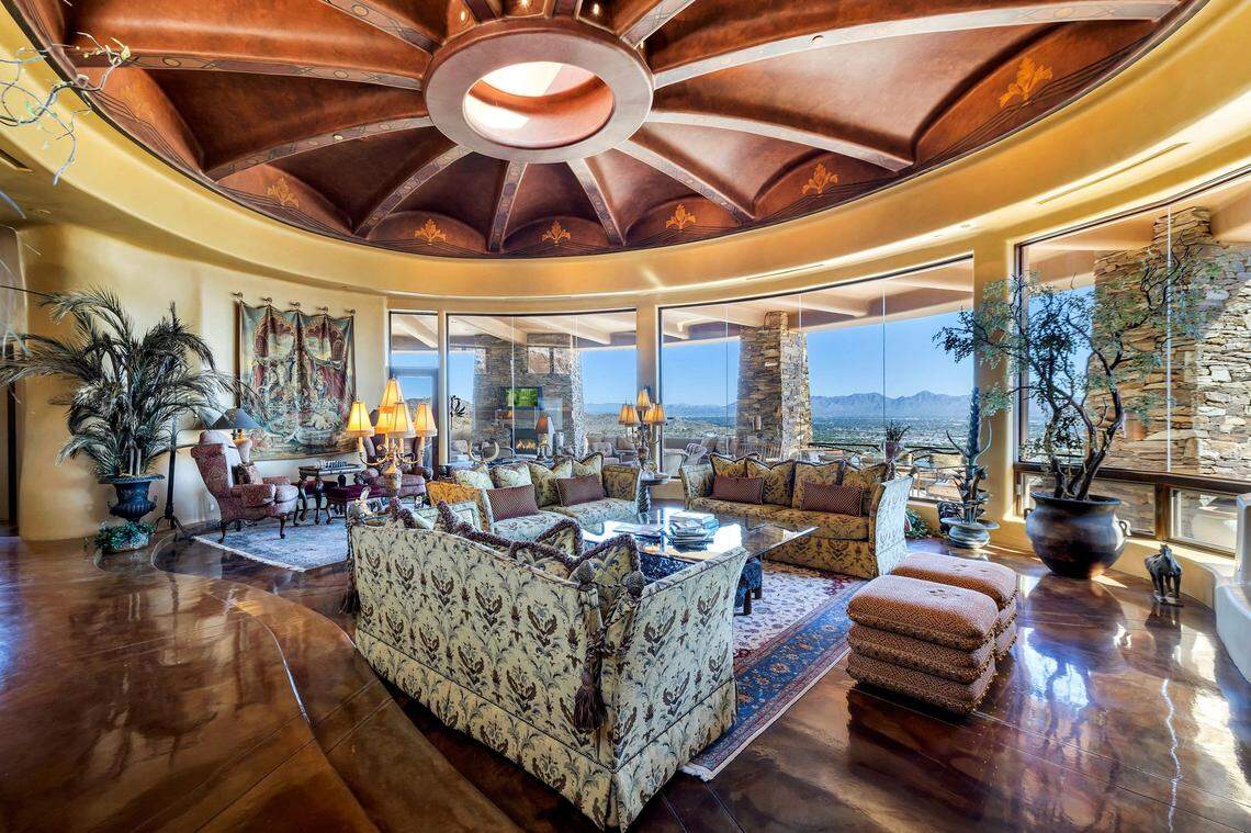 The Paradise Valley, Arizona, property spans 9,500 square feet.
