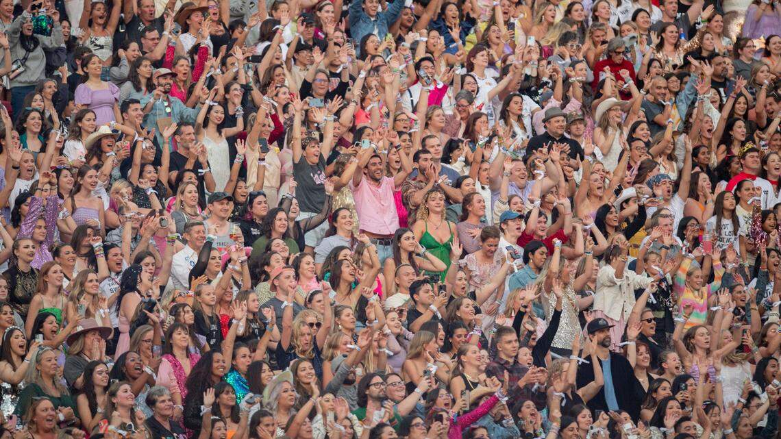 Fans cheer at Levi’s Stadium. California lawsuits aim to curb Live Nation’s dominance, fight scalping and lower fees to restore competition and make concert and sports tickets more affordable.