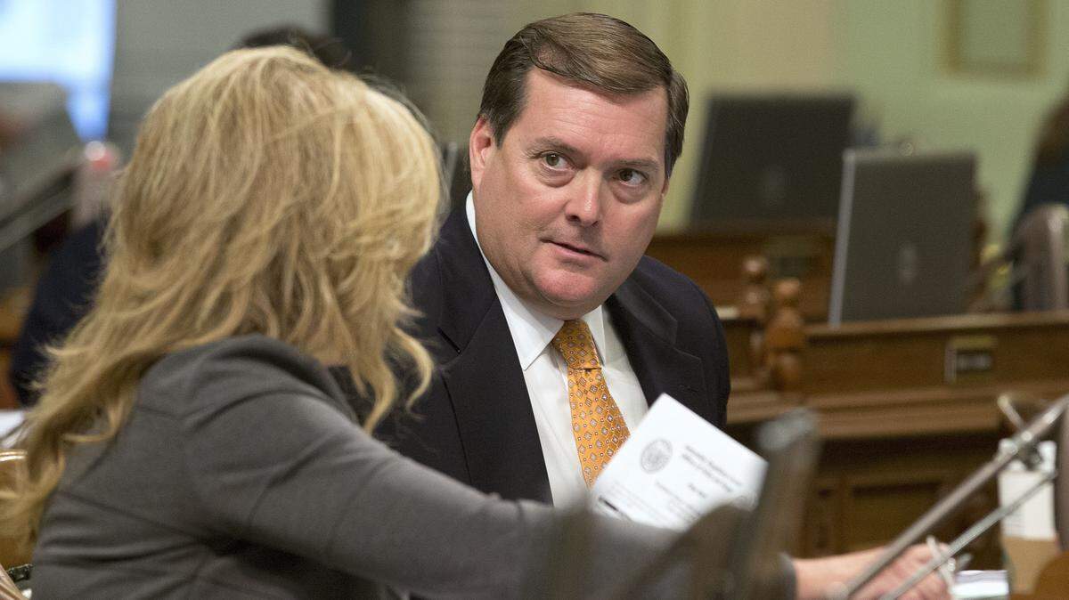 Assemblyman Bil Brough, R-Dana Point, has been accused of sexual harassment.