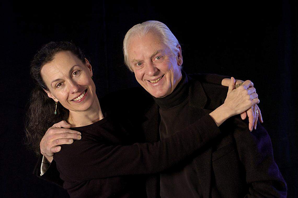 Sacramento Ballet artistic directors Carinne Binda and Ron Cunningham in 2005. 