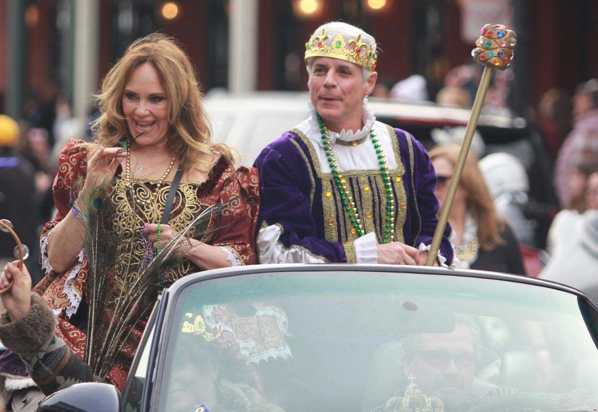 Actress Catherine Bach and actor Christian LeBlanc were featured in the City of Trees Parade Saturday, Feb. 18, 2023 in Old Town Sacramento.