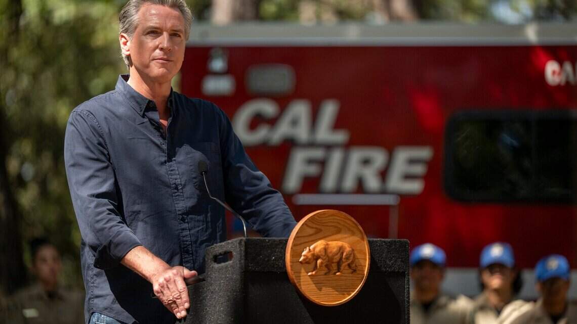 Newsom accuses Trump of diverting wildfire resources for ‘political theater’