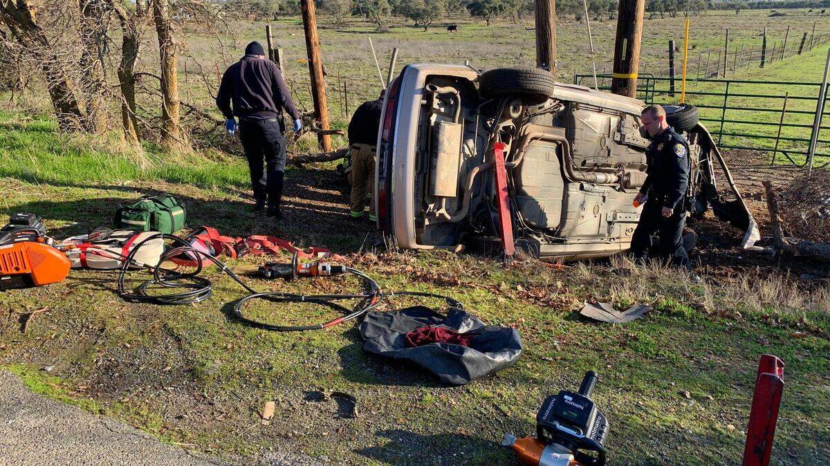 A rollover accident in Butte County early Saturday morning left one person dead, according to Cal Fire Butte. The accident happened in Palermo with the victim being pronounced dead at the scene.