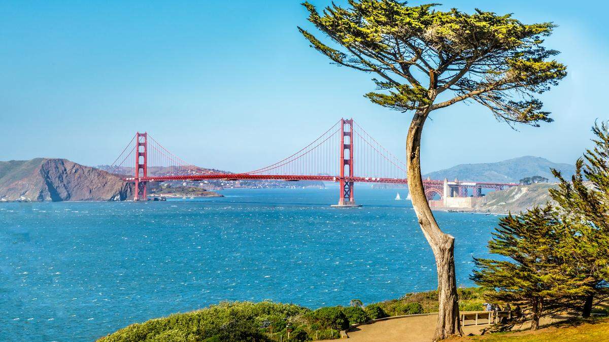 The Golden Gate Bridge and the bay of San Francisco, seen from Lands End. The city’s discharge of untreated sewage during large storms is now a subject of a U.S. Supreme Court debate.