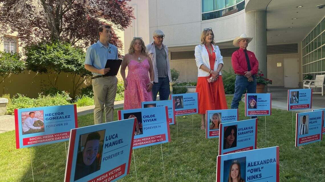 California families, lawmakers call for social media reforms at remembrance
