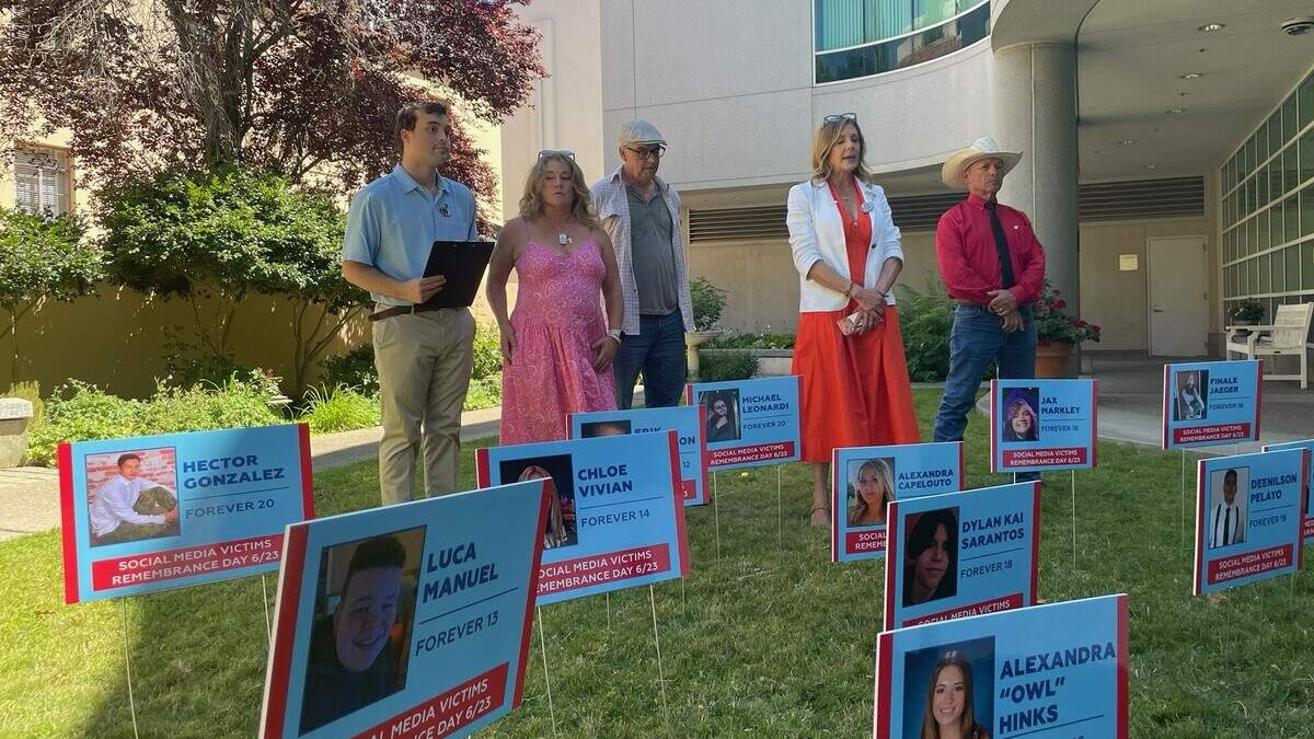 California families, lawmakers call for social media reforms at remembrance