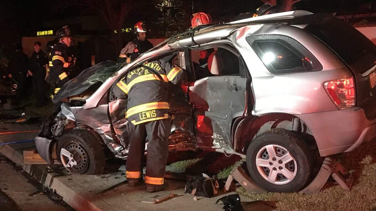 A vehicle collision Friday in North Sacramento required extrication of one victim, Sacramento Fire Department said. The extent of the patient’s injuries and their condition was not immediately known.