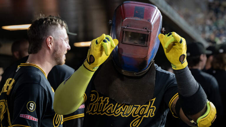 Photos: Pirate bats come to life as pitcher Ashcraft stifles the A’s.