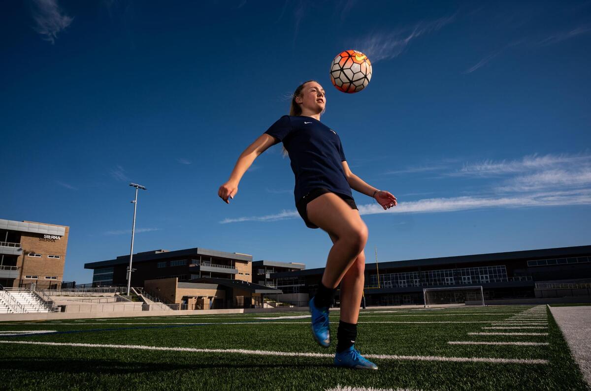 West Park High School forward Erica Grilione is The Bee’s girls soccer player of the year. She scored 32 goals in 10 games.