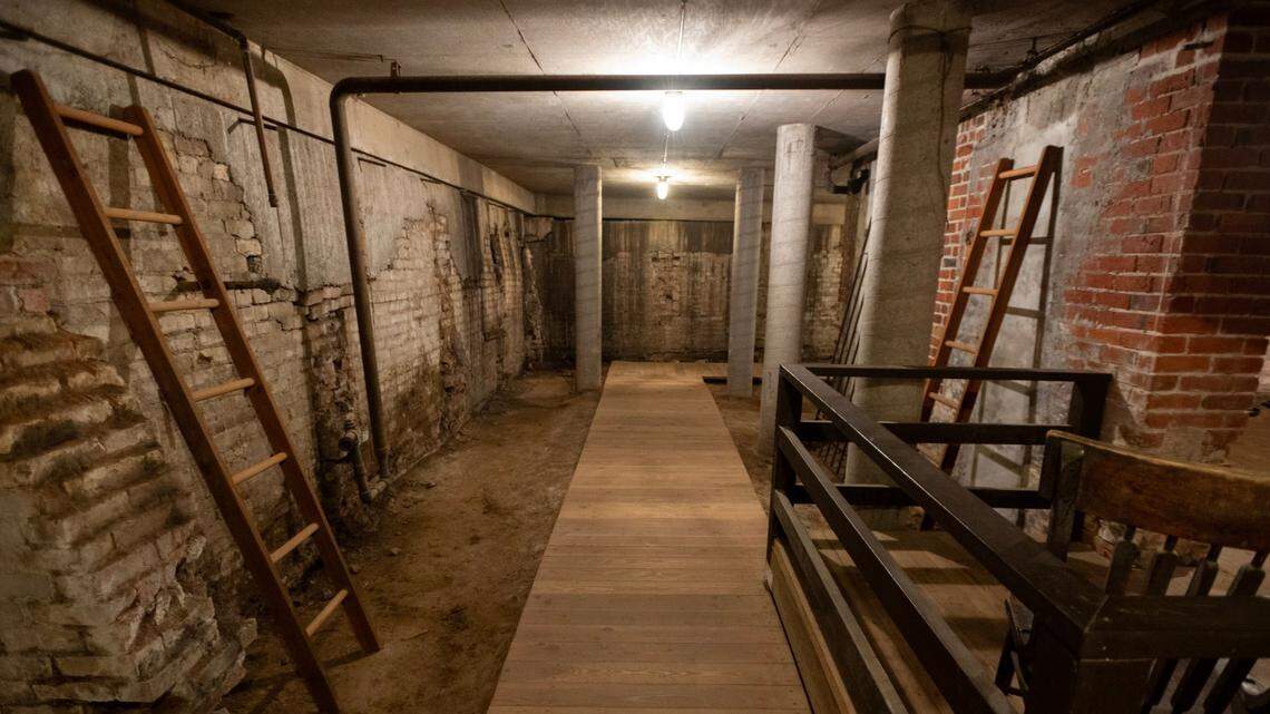 Secret tunnels run under the streets of Old Sacramento. When and how did they get there?