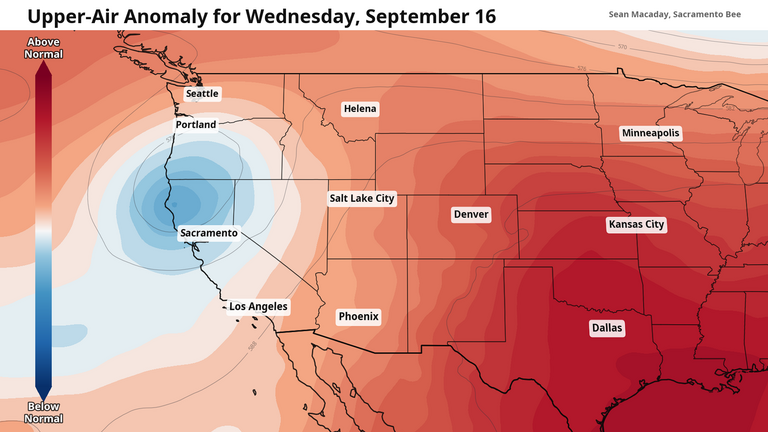 Fresno, Modesto set for cooler week as cut-off low arrives. How much temps will drop