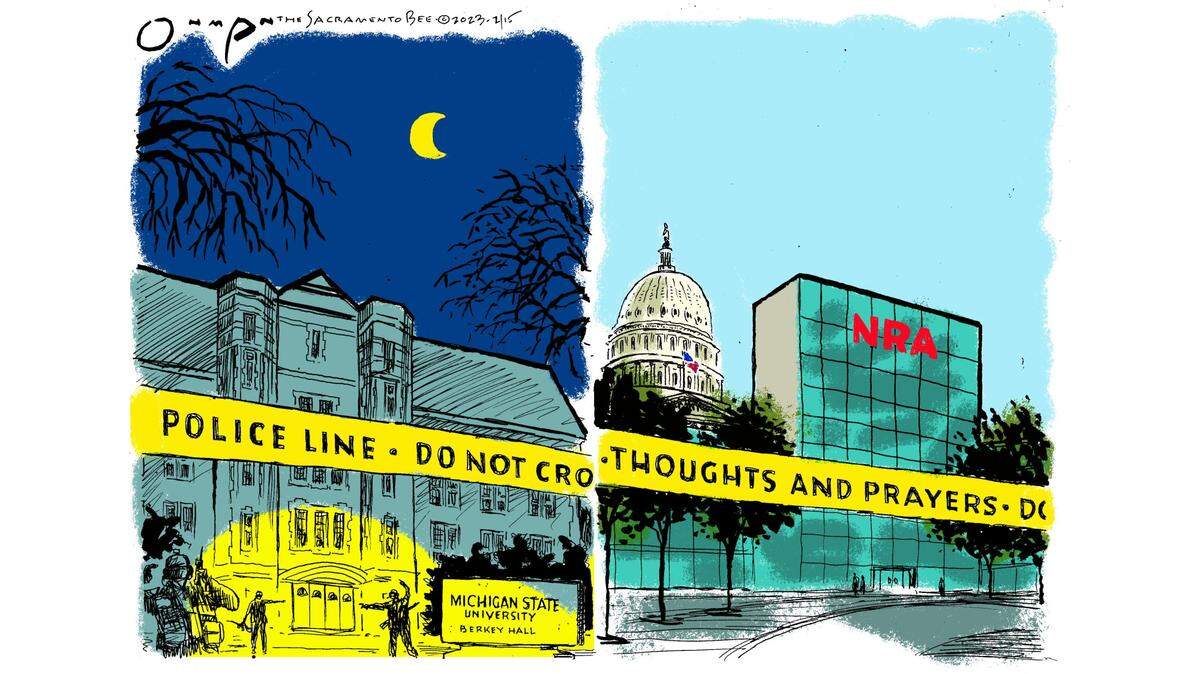 Yet another campus shooting stains our country, as Congress and the NRA dither endlessly.