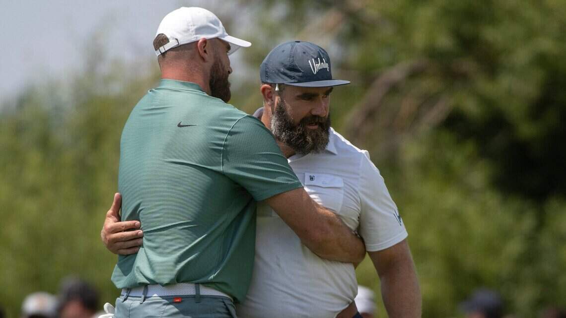 What we saw following Travis and Jason Kelce at Lake Tahoe’s celebrity golf tournament