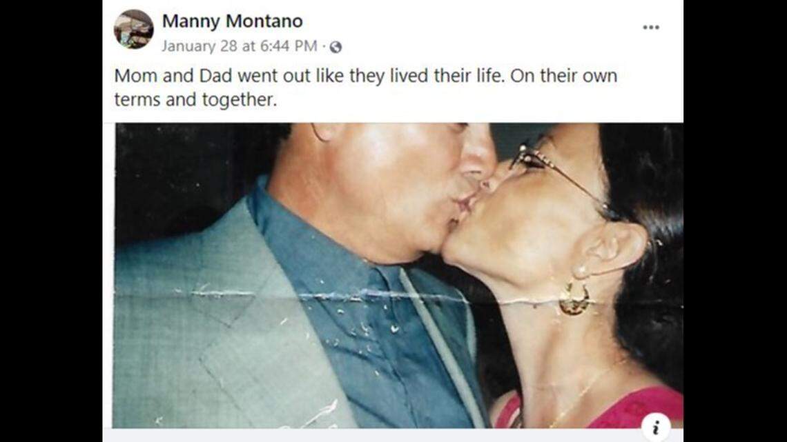 Manuel and Sally Montano of Phoenix, Arizona, died of COVID-19 seconds apart a few days after their 50th wedding anniversary, their family says.