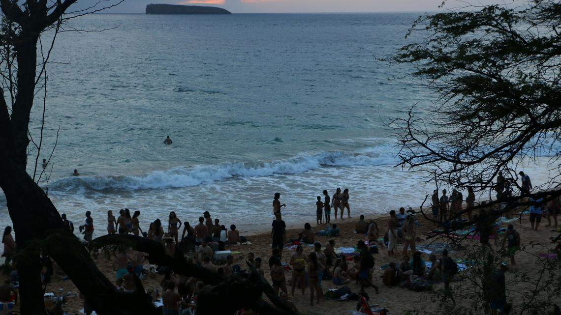 The illegal beach parties were being staged at Pu’u Ola’i beach (Little Beach) in Makena State Park, and included “nudity, illegal alcohol and other illicit substances,” state officials said in a Facebook post.