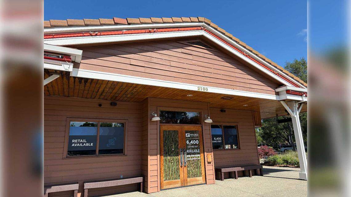 A property at Gold River Town Centre, pictured on Tuesday, April 14, 2026, is vacant. The shopping center, located on the southeast corner of Sunrise Boulevard and Gold Country Boulevard, has some vacant properties that residents want filled.