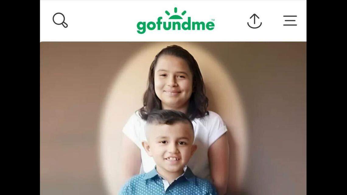 Siblings, 10 and 16, were struck by a car on a California freeway while trying to to grab luggage that had fallen from their car, officials said.