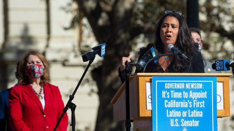 ‘We are long overdue’: Leaders press Gavin Newsom to put a Latino in the U.S. Senate