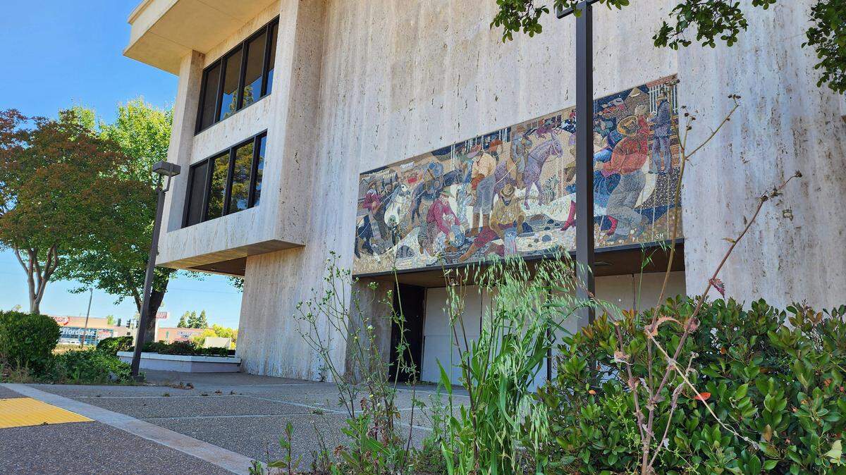 A developer filed paperwork former Home Savings and Loan building, with murals, in Arden Arcade should be considered an historic site and not be demolished for a Shake Shack. 