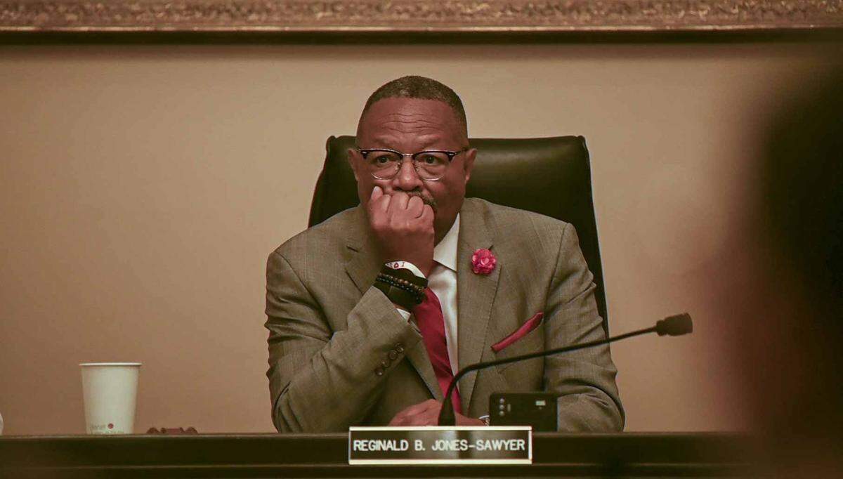 California Assembly Public Safety Committee Chair Reggie Jones-Sawyer, D-Los Angeles, presides over a July hearing. Jones-Sawyer authored a $5 billion bond measure to address fentanyl overdoses.
