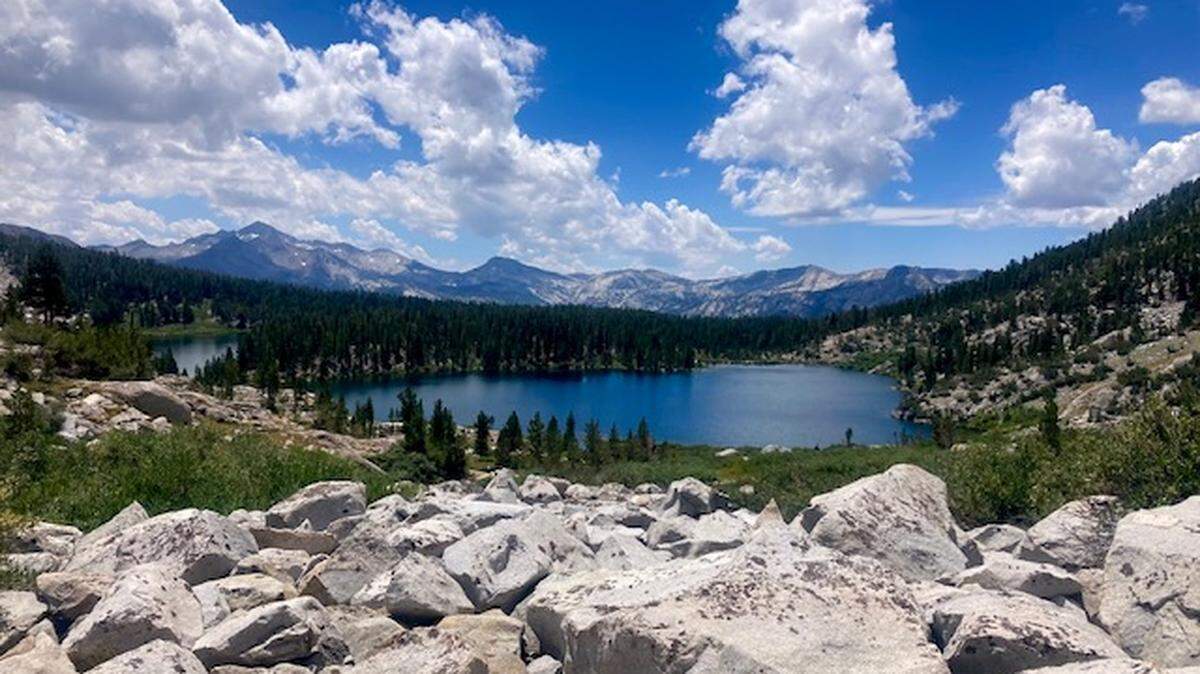 Rosemarie Lake, protected land in the Sierra National Forest.