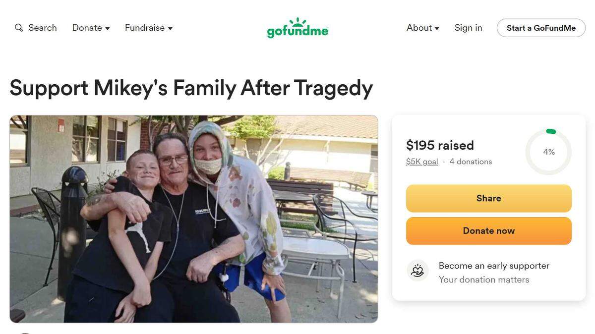 A GoFundMe campaign is raising money for the family of Michael Berry, a 16-year-old who was stabbed during a fight with a security guard at a Sacramento Regional Transit bus station in Rancho Cordova on June 19.