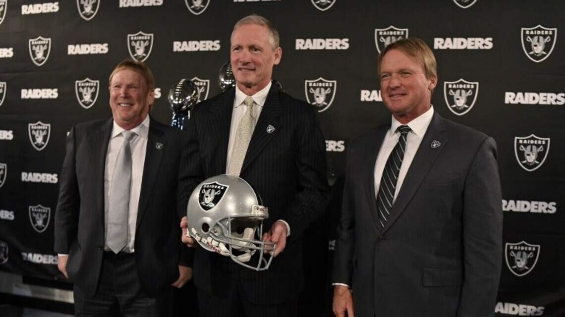 Raiders make move official: ‘Here we are baby, the Raiders, Las Vegas’