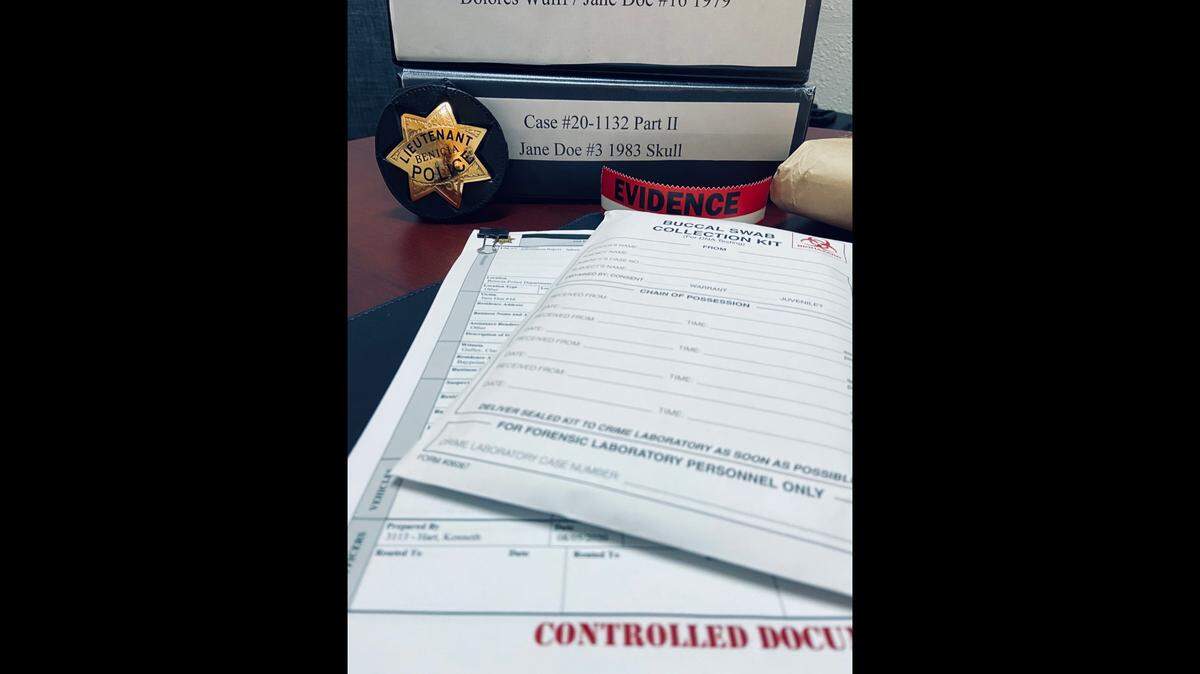 A skull found on a California beach in 1983 has been identified as a mission woman, reports say.