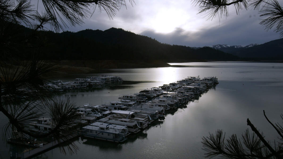 A horrific accident involving a houseboat propeller killed a 23-year-old San Jose man at Lake Shasta, shown in 2008, in Northern California, sheriff’s officials say. The man’s father was backing up the boat at the time.