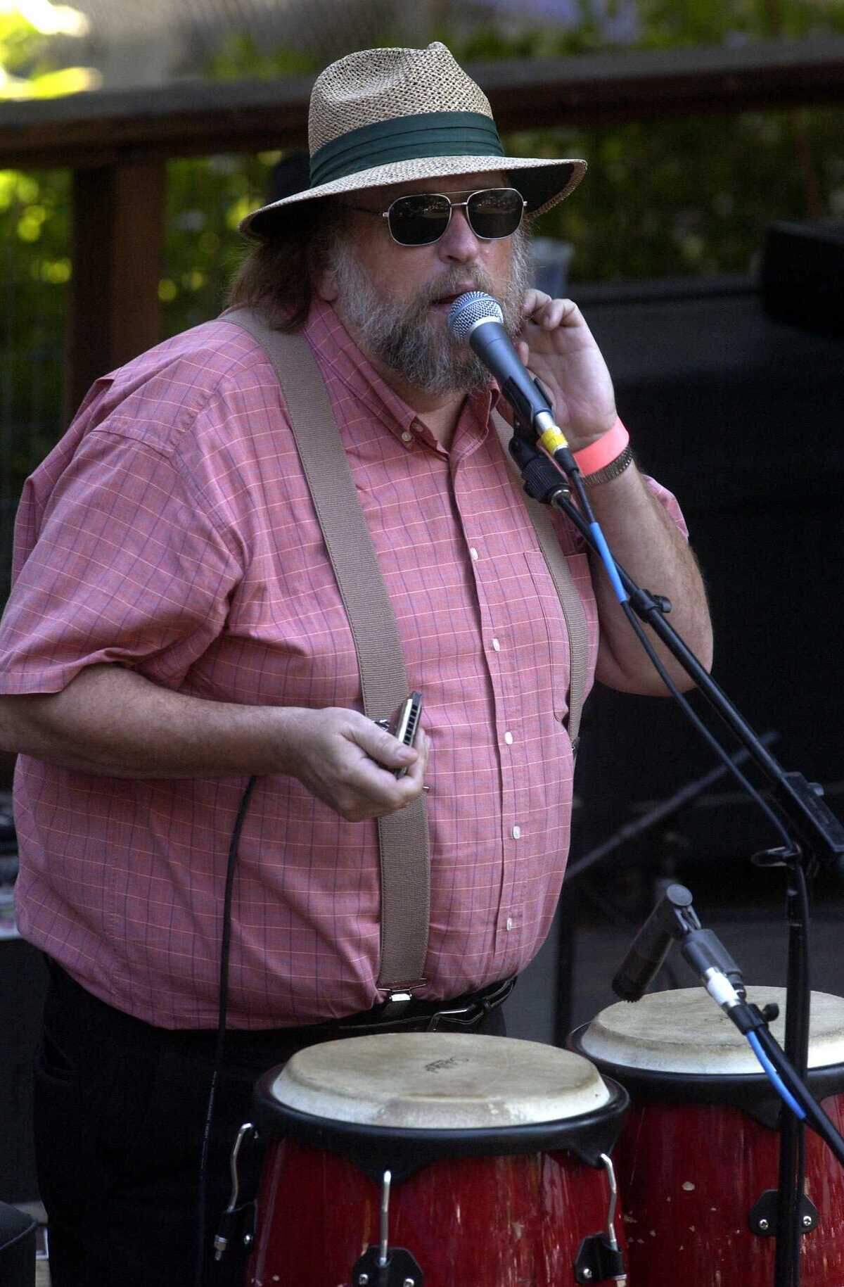 Mick Martin and the Blues Rockers perform on the Blues and Brews stage at the California State Fair in 2002. Martin, a three-time Sacramento Music Award winner and 2010 inductee into the Sacramento Blues Society Hall of Fame, led the Blues Rockers for decades.