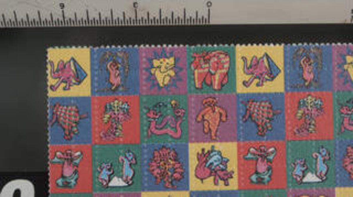 LSD blotter paper