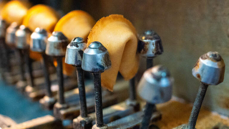Step into this hidden Sacramento bakery where owner crafts 32,000 fortune cookies a day