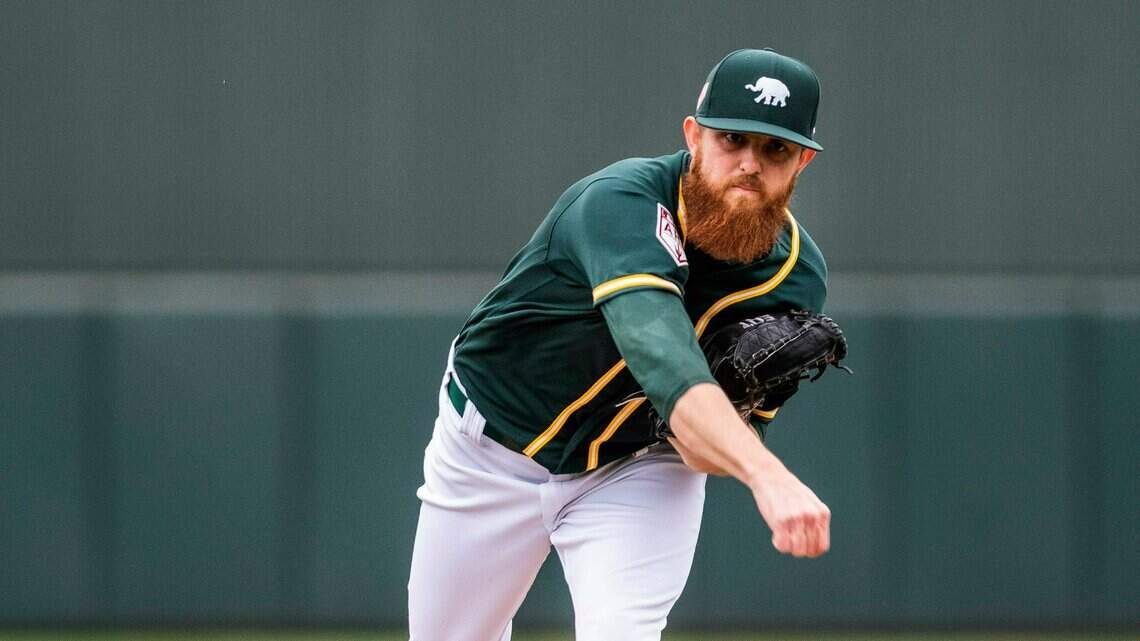 How strong spring outings from A’s pitchers will heat up starting rotation battle