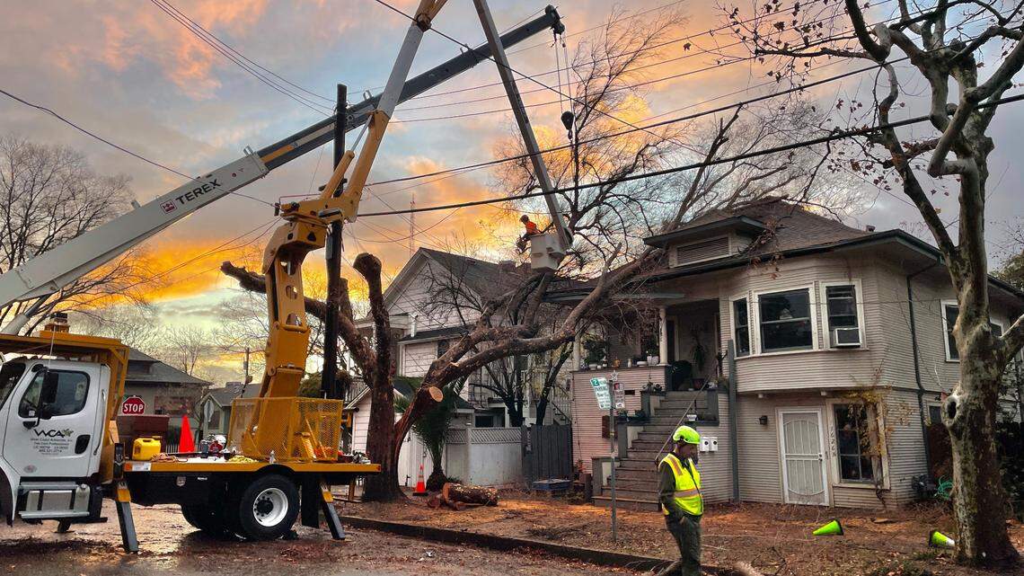 If a tree falls on your Sacramento property or roadway during a storm, who cleans it up?
