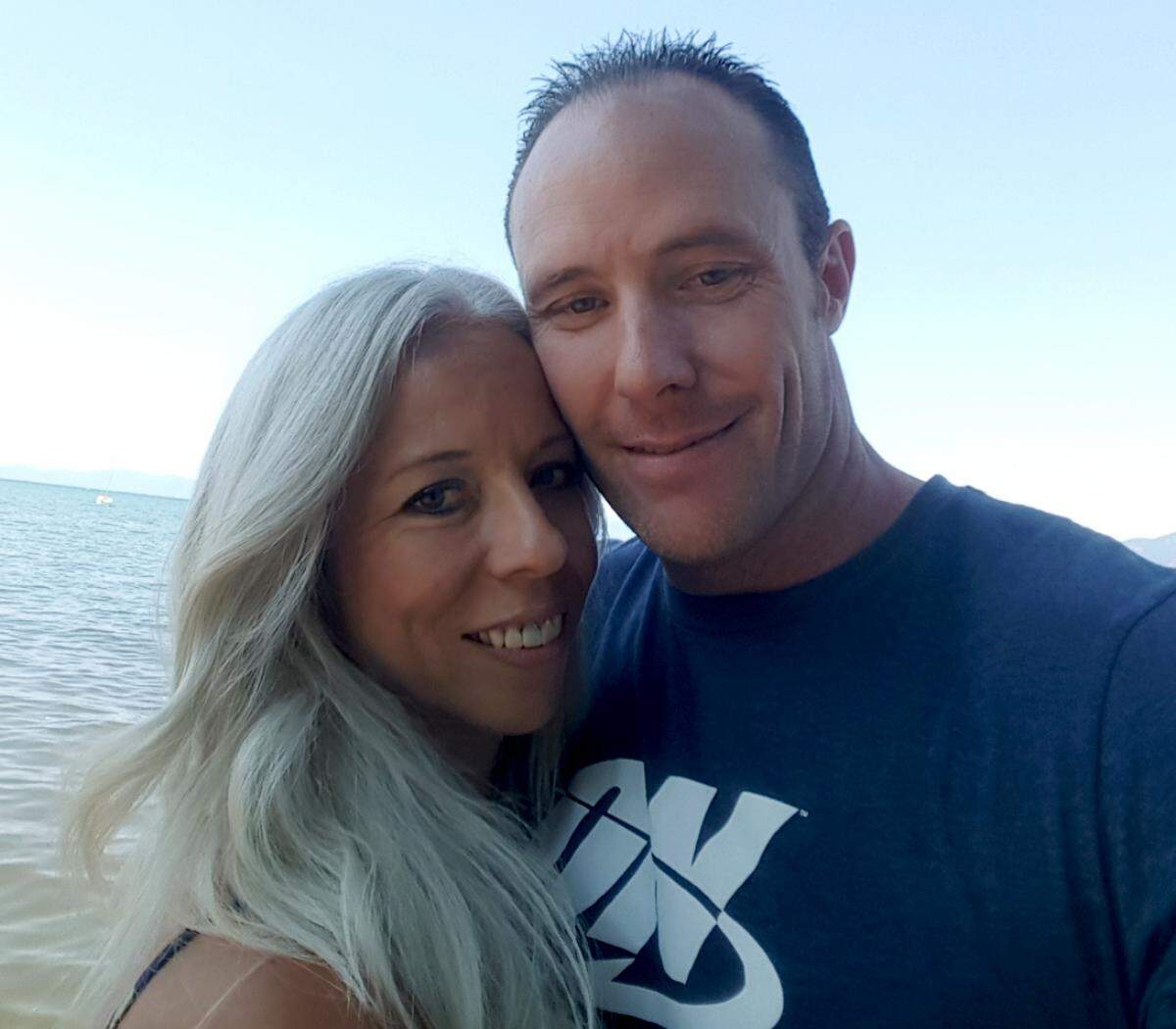 Trae deBeaubien was dating Mary Wheat when she was killed by estranged husband Brad Wheat with his CHP-issued service weapon.